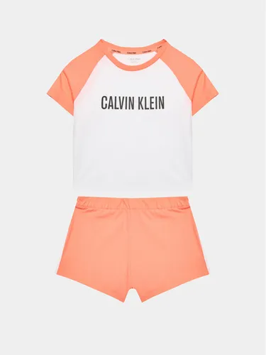 Calvin Klein Underwear Pyjama G80G800618 Korallenfarben Regular Fit