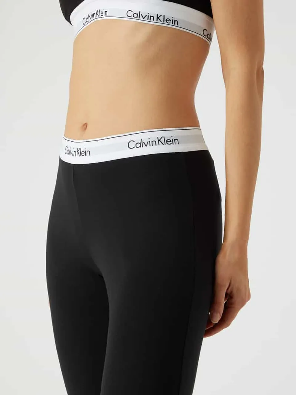 Calvin Klein Underwear Pyjama-Hose mit Stretch-Anteil in Black