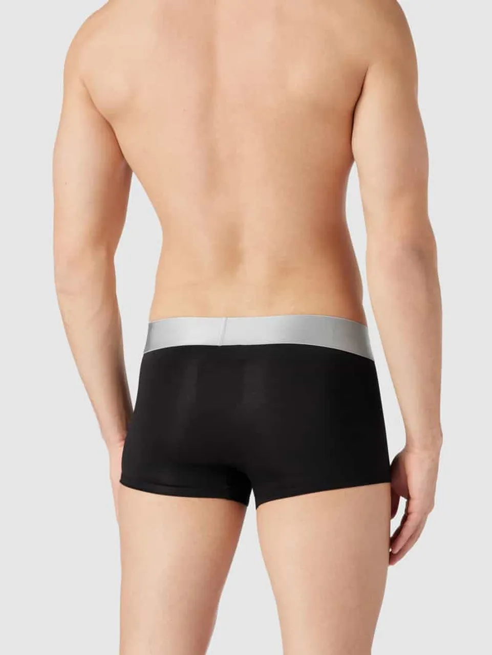 Calvin Klein Underwear Slip mit elastischem Bund in metallic im 3er-Pack in Black