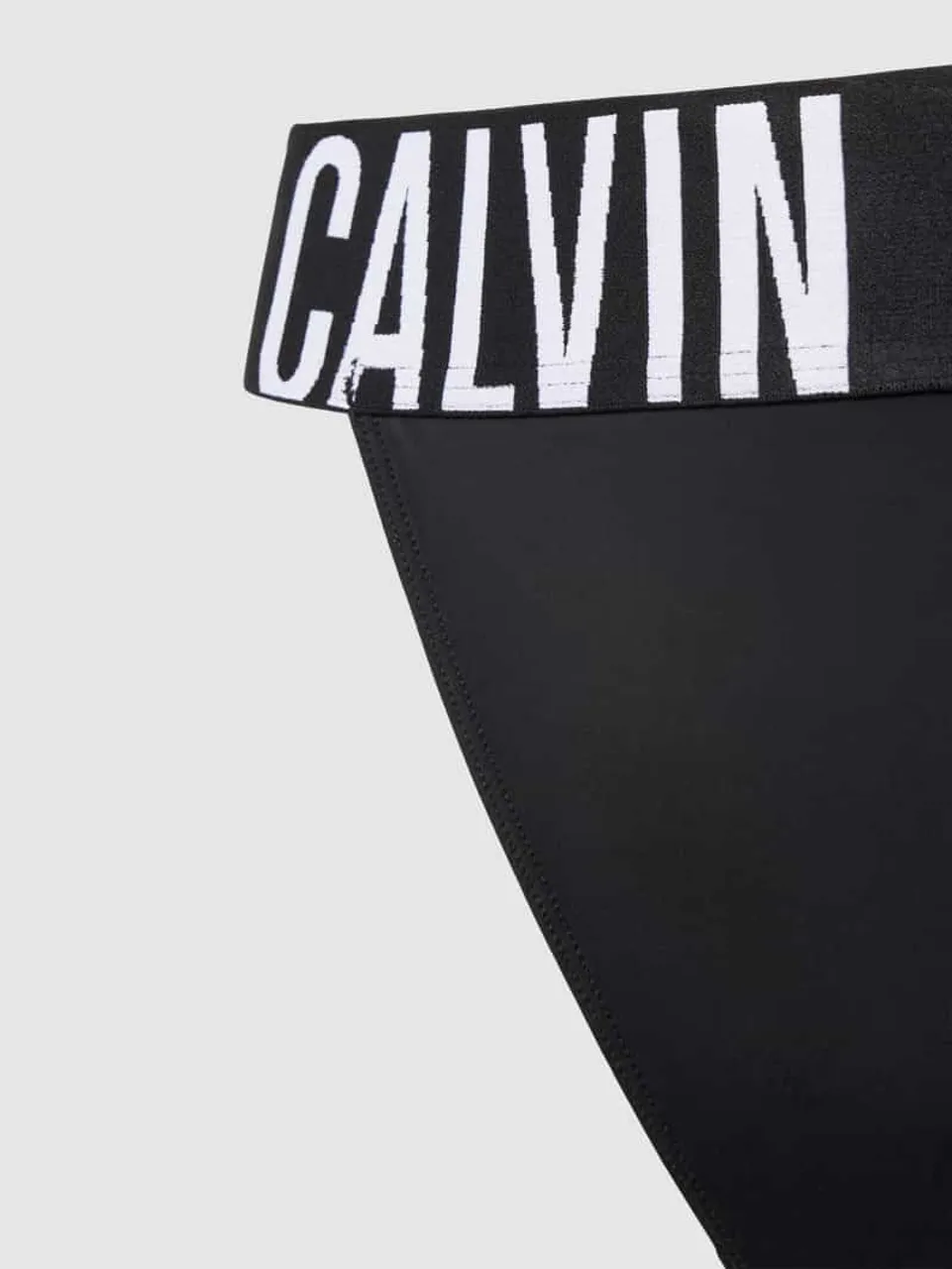Calvin Klein Underwear String mit elastischem Bund in Black