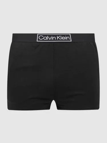 Calvin Klein Underwear Sweatshorts mit Label-Schriftzug in Black