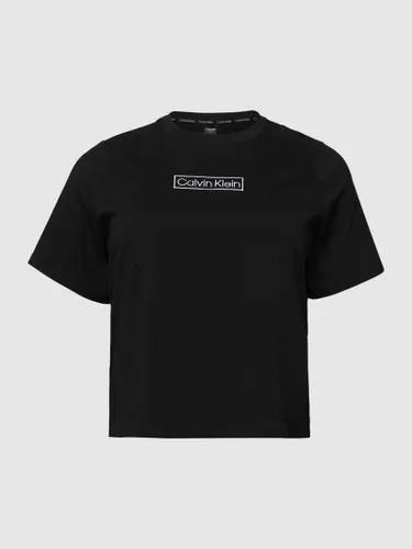 Calvin Klein Underwear T-Shirt mit Label-Stitching in Black