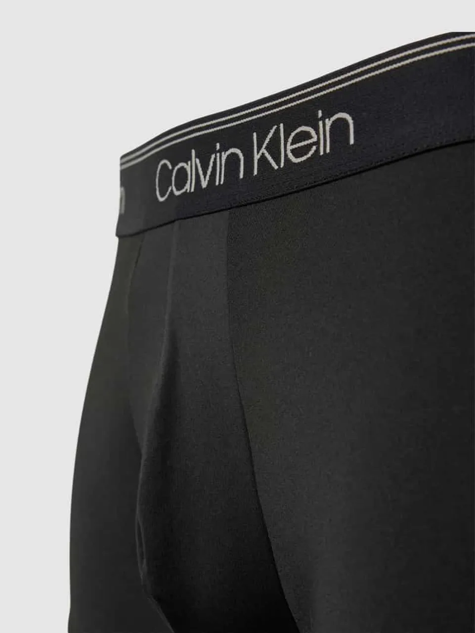 Calvin Klein Underwear Trunks mit elastischem Bund in Black