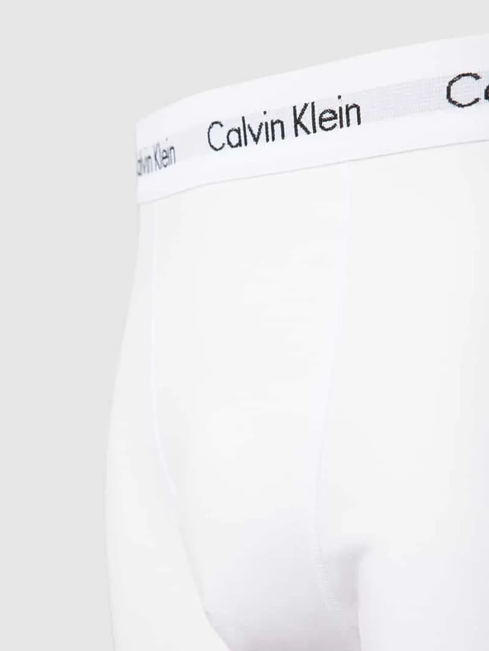 Calvin Klein Underwear Trunks mit Logo-Bund im 3er-Pack in Rot