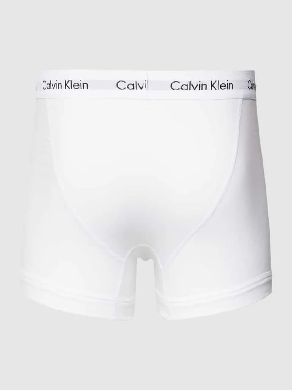 Calvin Klein Underwear Trunks mit Logo-Bund im 3er-Pack in Rot