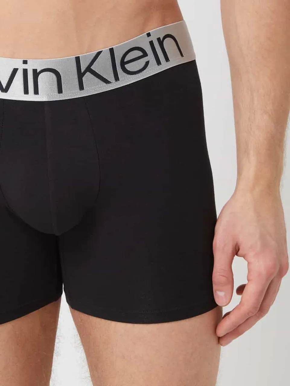 Calvin Klein Underwear Trunks mit Stretch-Anteil im 3er-Pack in Black