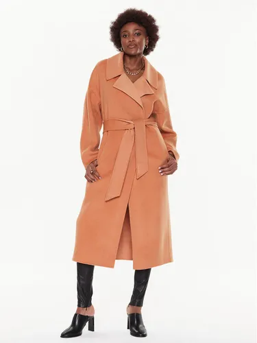 Calvin Klein Wollmantel K20K205006 Orange Oversize