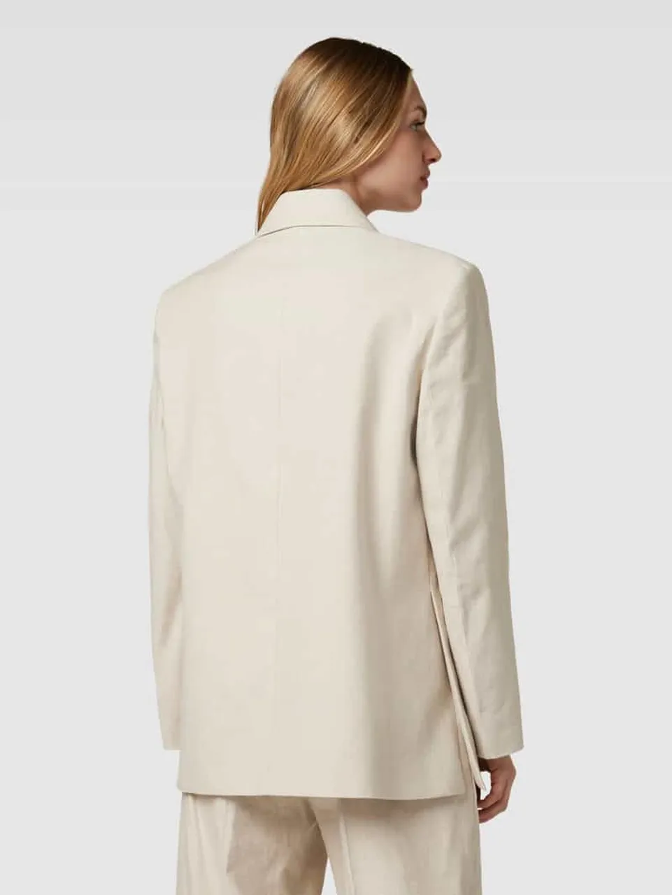 Calvin Klein Womenswear Blazer mit Reverskragen Modell 'TAILORED' in Beige