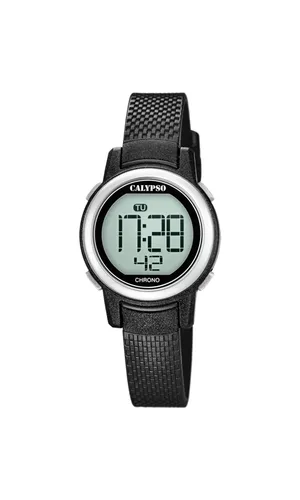 Calypso Damen Digital Quarz Uhr mit Plastik Armband K5736/3