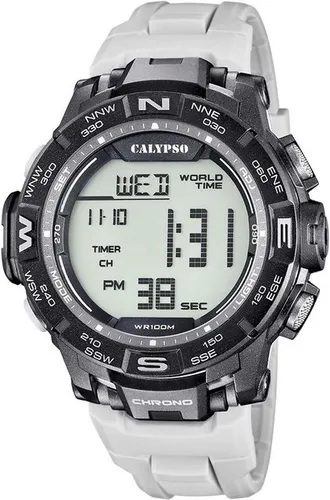 Calypso Unisex Digital Uhr mit Plastik Armband K5698/4 - Preise vergleichen