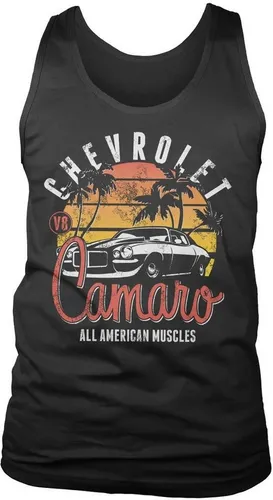 Camaro T-Shirt Chevrolet Sunset Tank Top