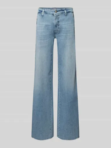 Cambio Regular Fit Jeans mit Gürtelschlaufen Modell 'ALEC' in Hellblau