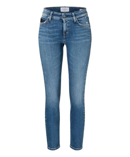 Cambio Regular-fit-Jeans Paris, vintage contrast kneecut