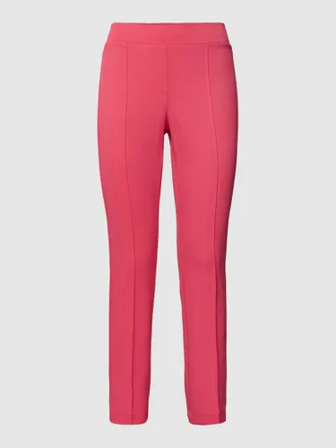 Cambio Stretchhose mit Strukturmuster Modell 'RANEE EASY KICK' in Pink