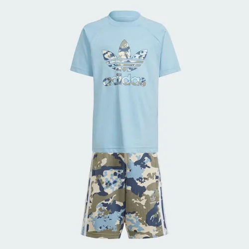 Camo Shorts T-Shirt Set
