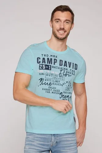 CAMP DAVID Rundhalsshirt aus Baumwolle