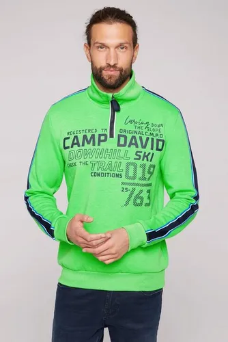 CAMP DAVID Sweater aus Bonded-Jersey