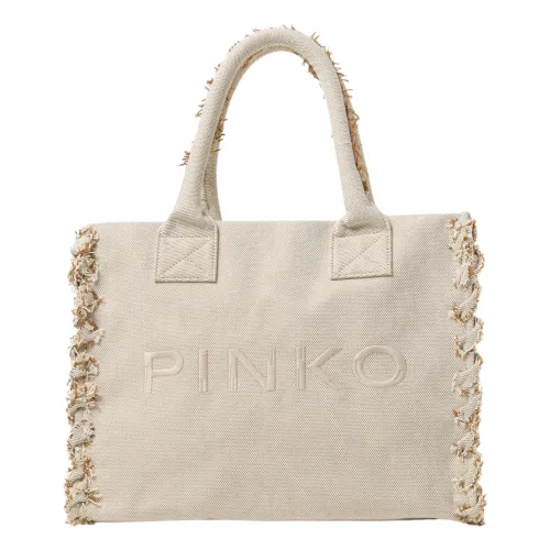 Canvas Strand Einkaufstasche,Stilvolle Borsa Tasche Pinko