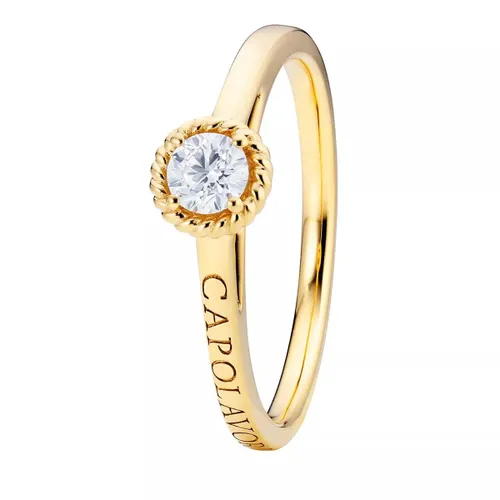 Capolavoro Ring - Ring "Amore Mio" Diamond Brilliant Cut - Gr. 54 - in Gold - für Damen