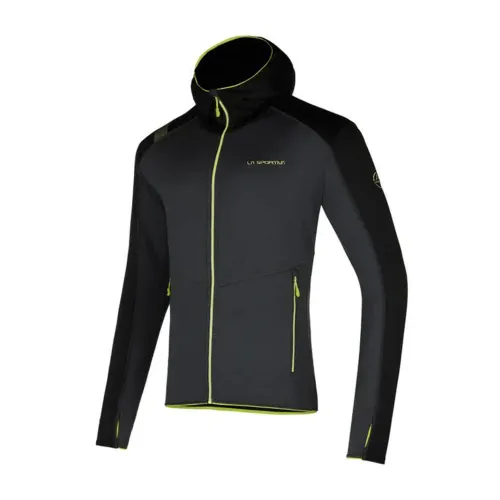 Carbon/Lime Punch Upendo Hoody La Sportiva
