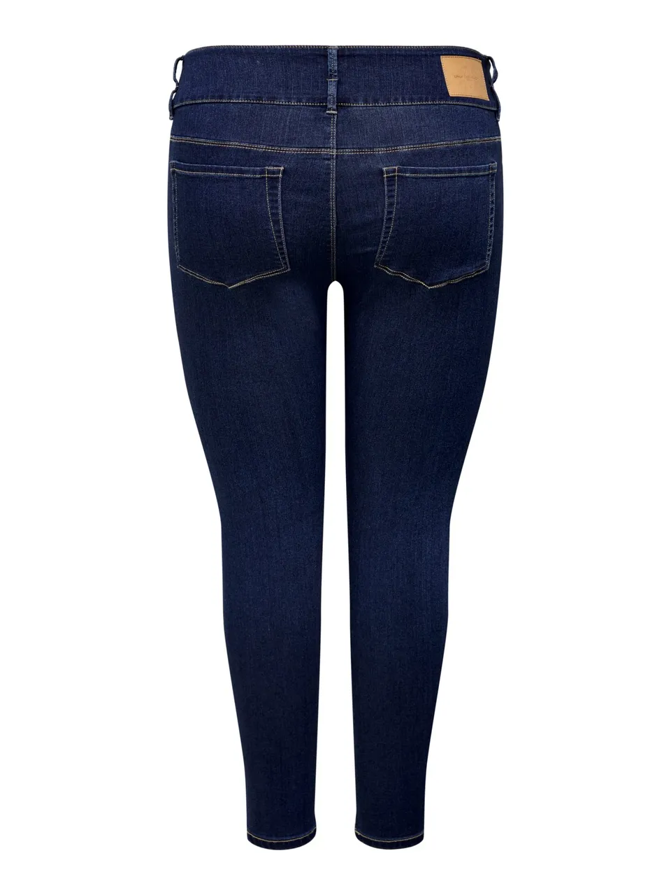 Carmakoma by Only Damen Jeans CARANNA - Skinny Fit - Blau - Dark Blue Denim - Plus Size