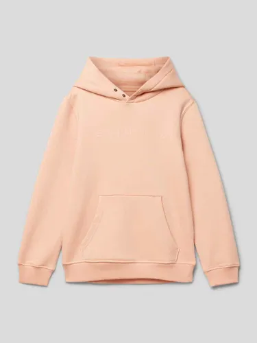 CARS JEANS Hoodie mit Label-Print Modell 'Smash' in Apricot