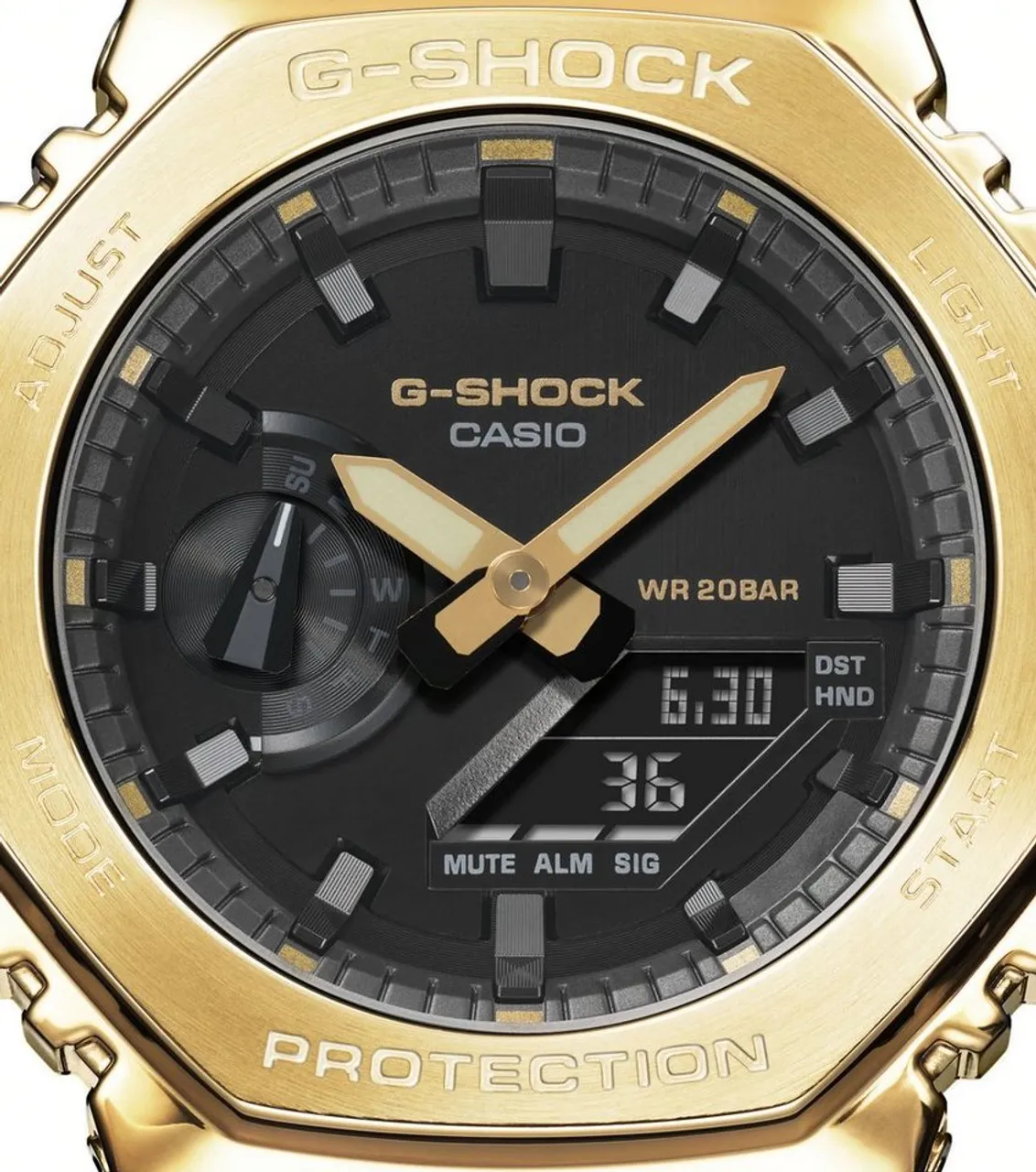 CASIO G-SHOCK Chronograph GM-2100G-1A9ER