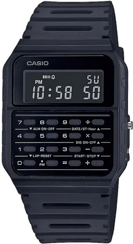 CASIO VINTAGE Chronograph CA-53WF-1BEF, Quarzuhr, Retro, Taschenrechner, Datenbank für Telefonnummern