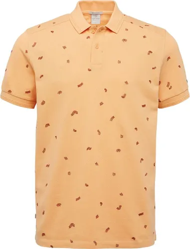 Cast Iron Polo Shirt Apricot Orange