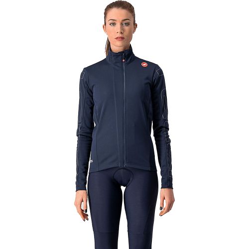 Castelli Women's Transition Ltd Cycling Jacket AW21 - SAVILE BLUE-BRONZE}  - XS}