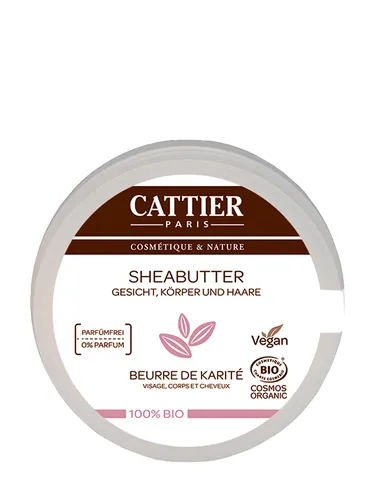 Cattier Sheabutter für Haut und Haar 100 Prozent biologisch