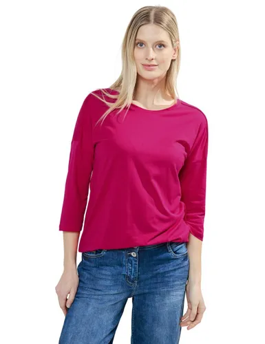 Cecil Damen T-Shirt mit 3/4 Arm pink sorbet