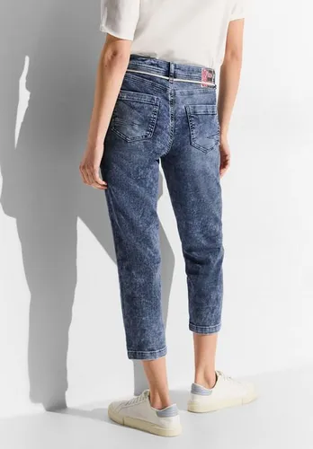 Cecil Gerade Jeans softer Materialmix