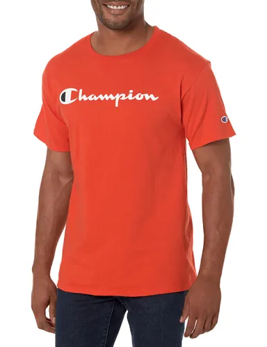 Champion Herren Klassisches Jersey Graphic T-Shirt