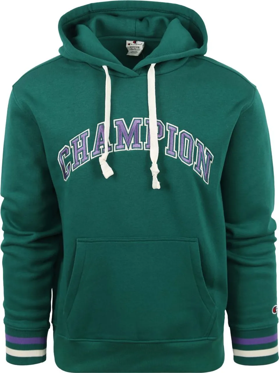 Champion Hoodie mit Logo Dunkelgrün