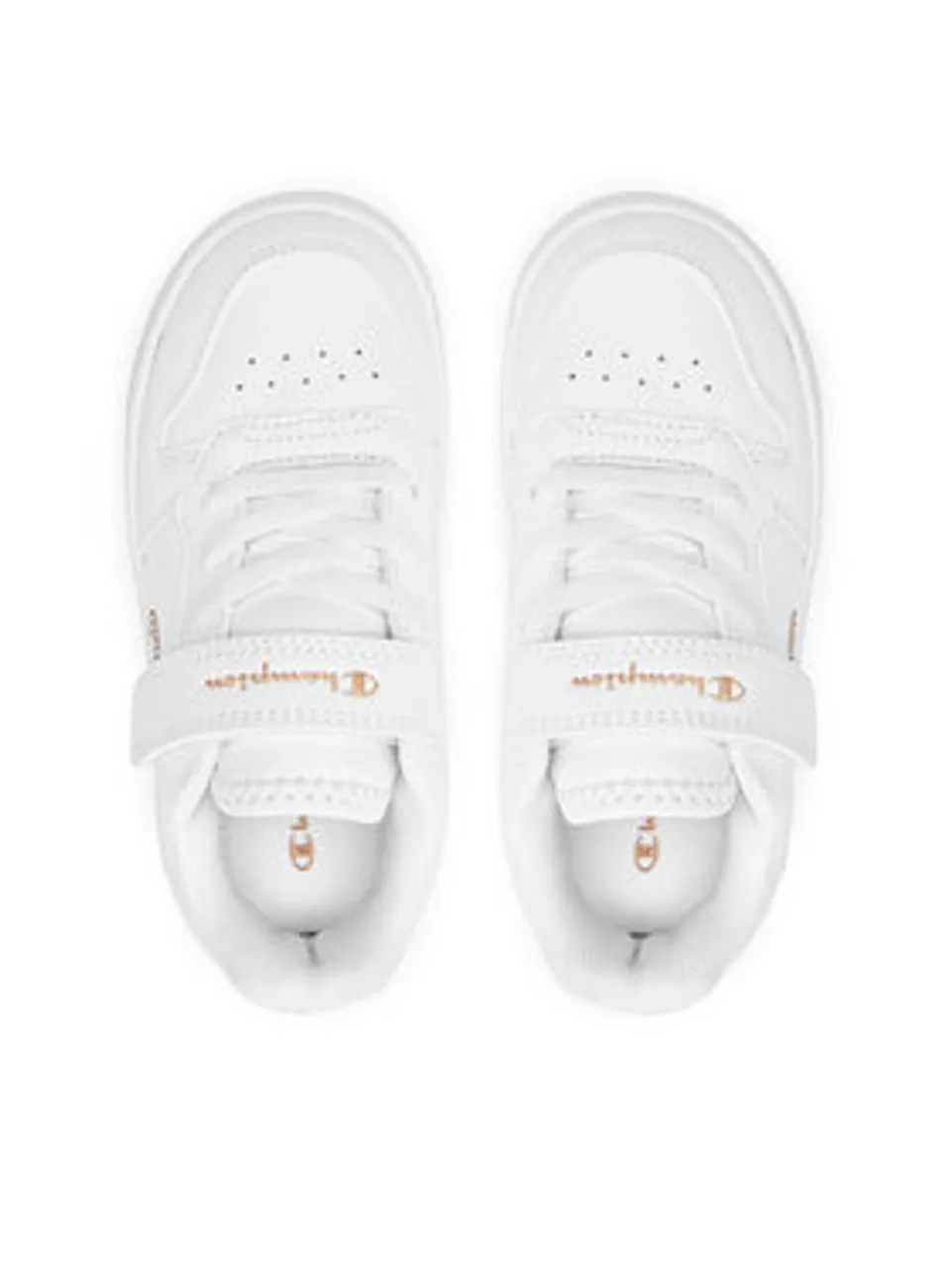 Champion Sneakers Rebound Platform Glitter G Ps Low Cut Shoe S32830-CHA-WW008 Weiß