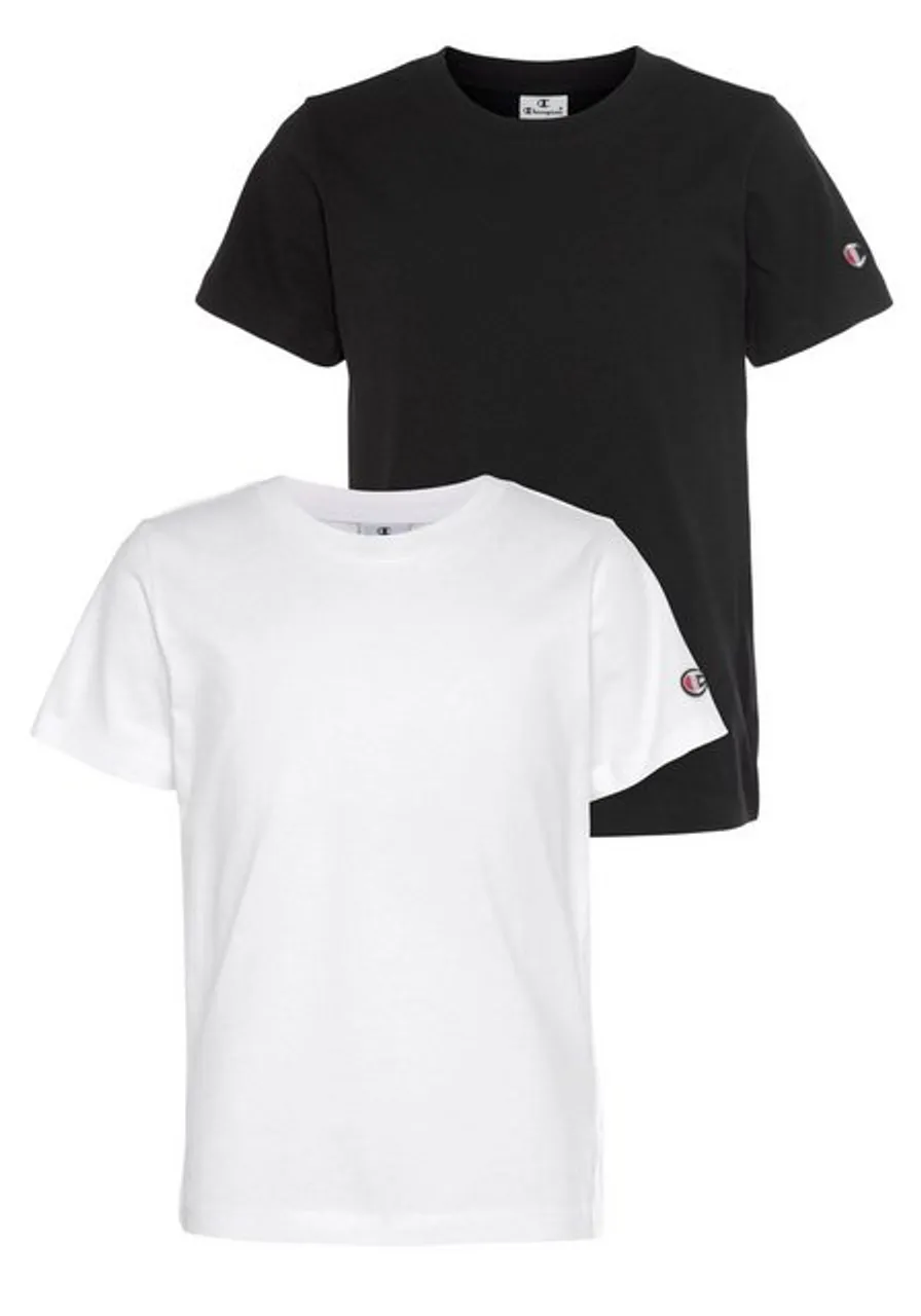 Champion T-Shirt Classic 2pack Crewneck T-Shirt - für Kinder (Packung,  2-tlg) - Preise vergleichen