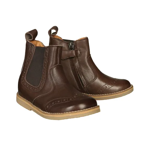 Chelsea-Boots CHELYS BROGUE in dark brown