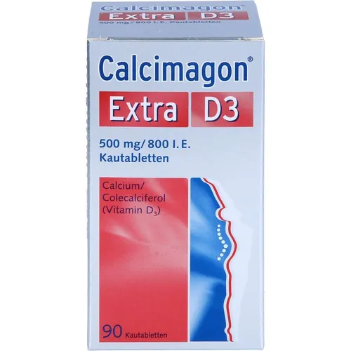CHEPLAPHARM Arzneimittel - CALCIMAGON Extra D3 Kautabletten Mineralstoffe