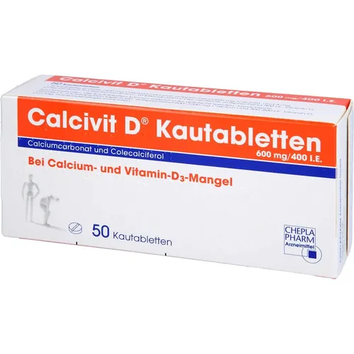 CHEPLAPHARM Arzneimittel - CALCIVIT D Kautabletten Vitamine
