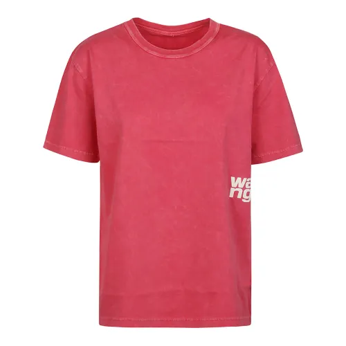 Cherry Puff Logo Essential T-Shirt,T-Shirts,Logo Essential T-Shirt T by Alexander Wang
