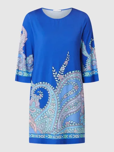 Chiara Fiorini Kleid mit Paisley-Muster in Blau