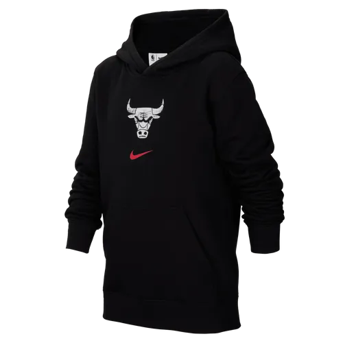 Chicago Bulls Club City Edition Nike NBA Hoodie für ältere Kinder (Jungen) - Schwarz