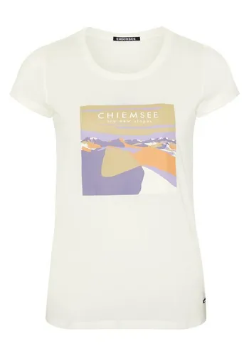 Chiemsee Print-Shirt T-Shirt mit Berg-Motiv und Schriftzügen 1