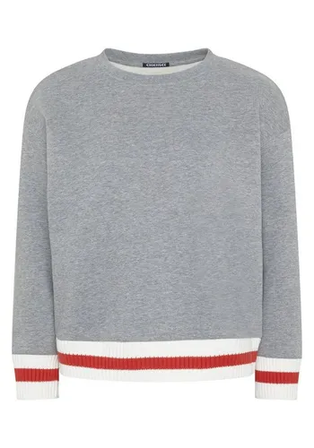 Chiemsee Sweatshirt Sweater mit Stricksäumen 1