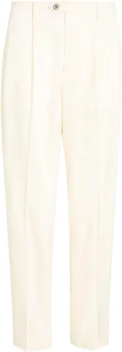 Chinohose TOMMY HILFIGER "RELAXED STRAIGHT CHINO PANT" Gr. 36, N-Gr, beige (classic_beige) Damen Hosen Gerade