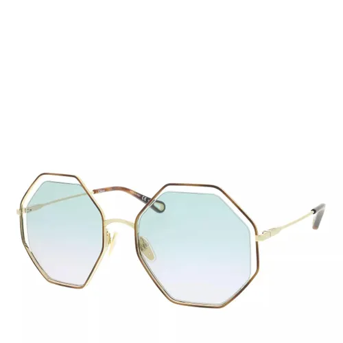 Chloé Sonnenbrille - POPPY hexagonal metal sunglasses
