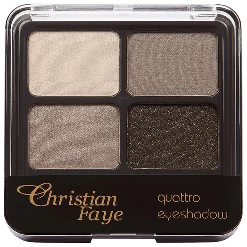 Christian Faye - Quattro Eyeshadow Lidschatten BLACK - BLACK