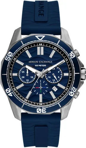 Chronograph ARMANI EXCHANGE Armbanduhren blau Herren Hochzeitsmode