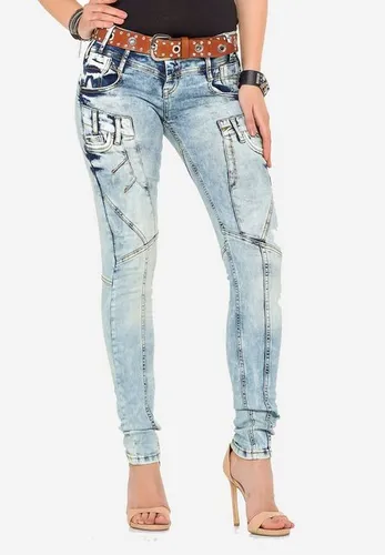 Cipo & Baxx Bequeme Jeans im modischer Waschung Slim Fit